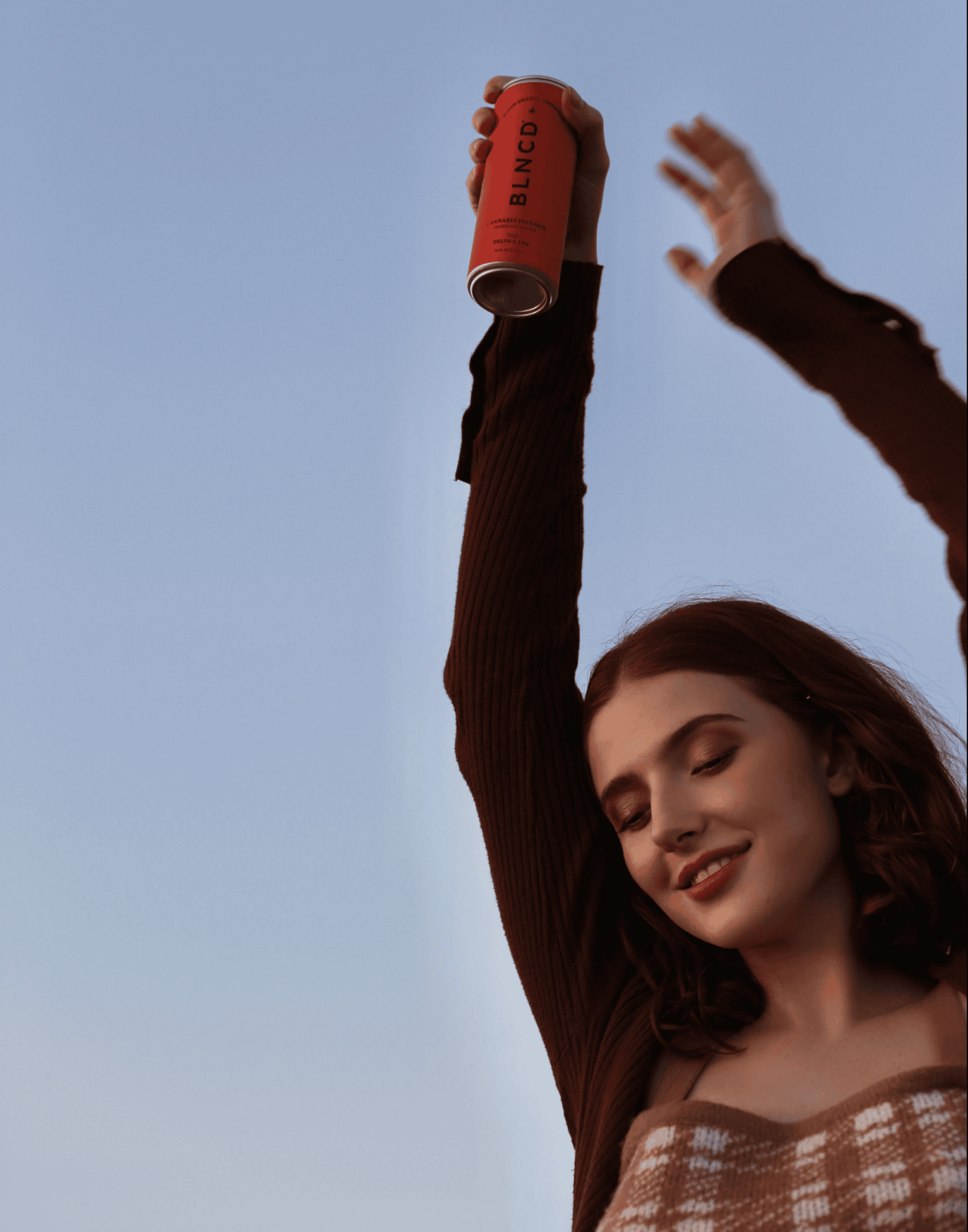 Blood Orange Cardamom - THC Sparkling Water