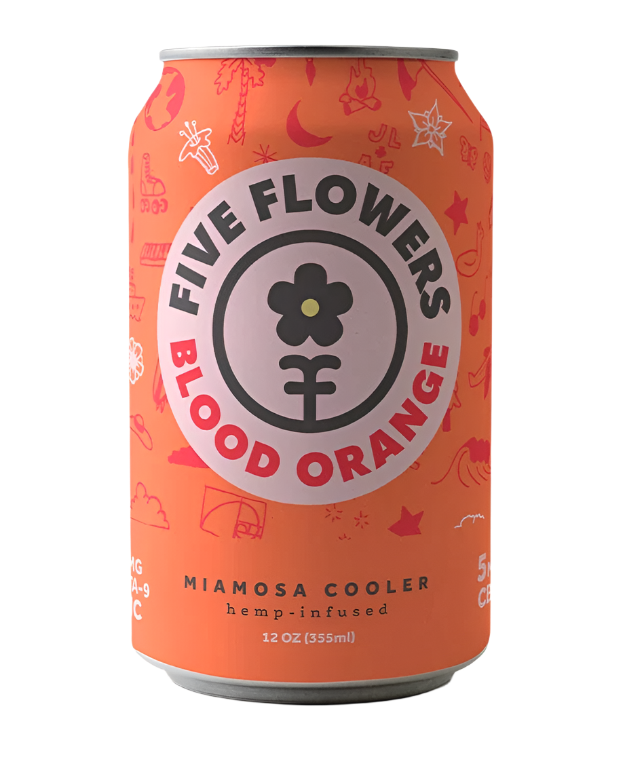 Blood Orange Miamosa Cooler