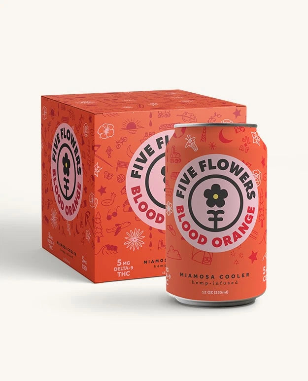 Blood Orange Miamosa Cooler