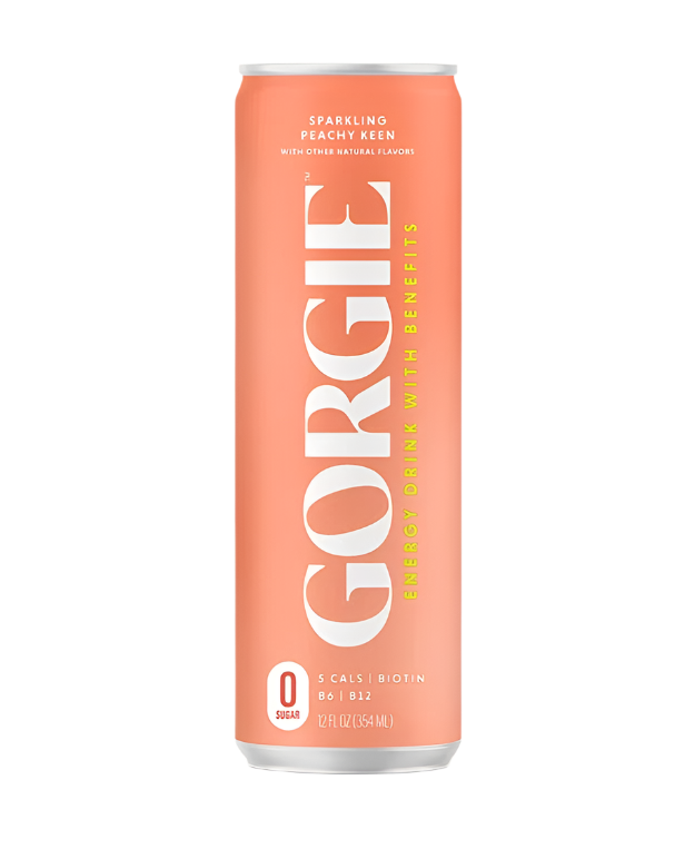 Peachy Keen Sparkling Energy Drink